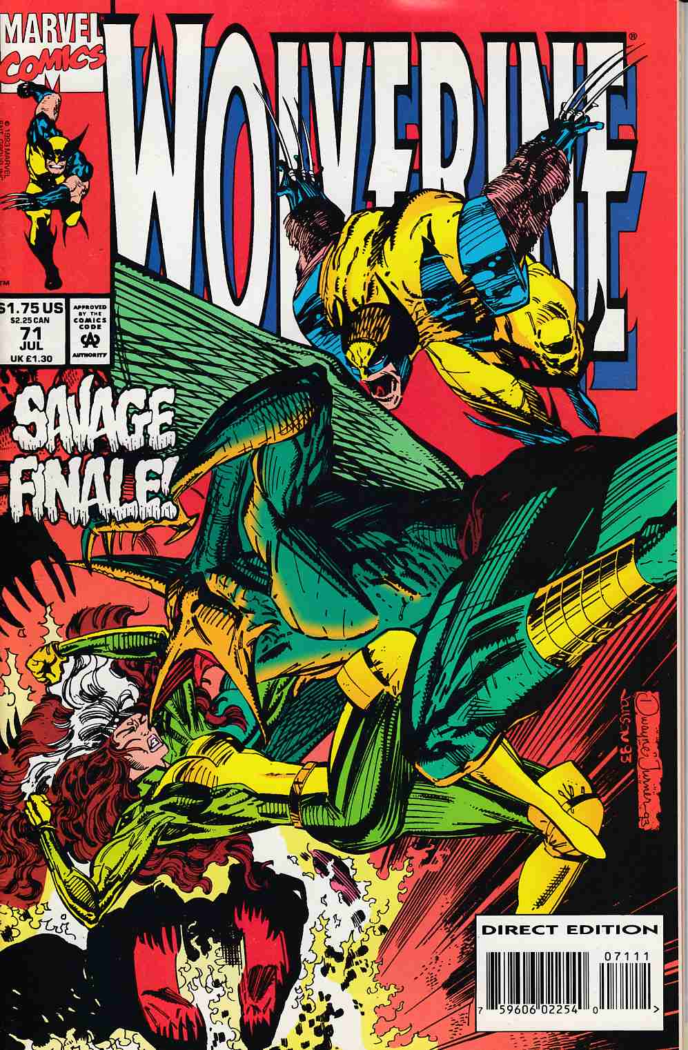 Wolverine #71 Near Mint (9.4) [Marvel Comic] THUMBNAIL