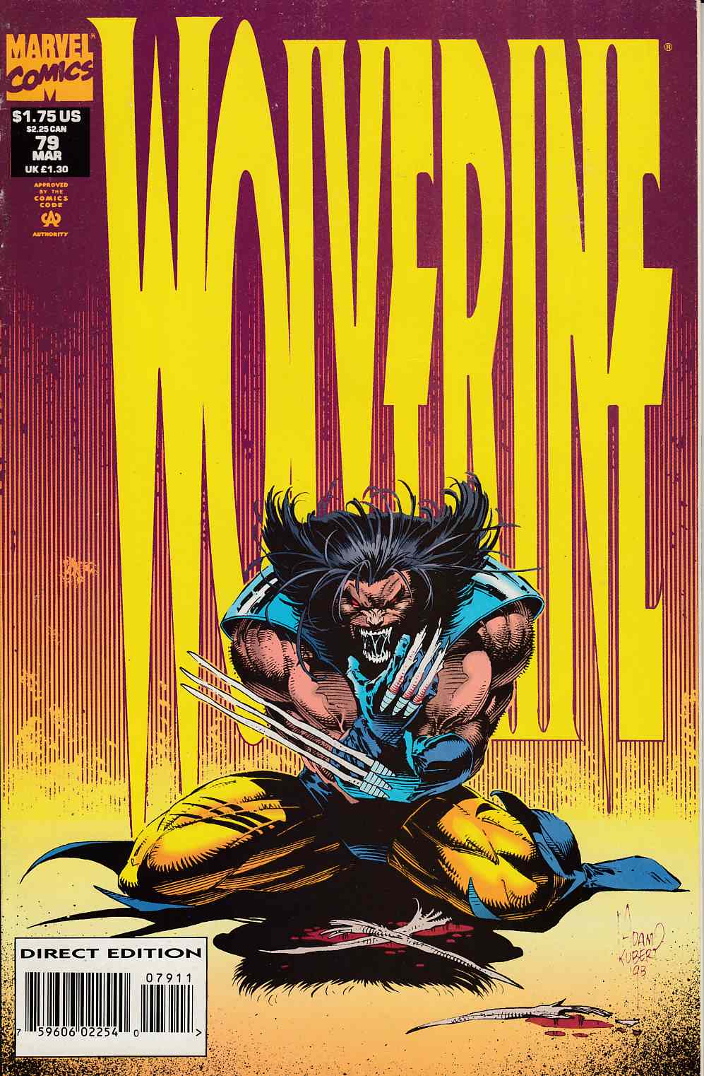 Wolverine #79 Very Fine (8.0) [Marvel Comic] LARGE