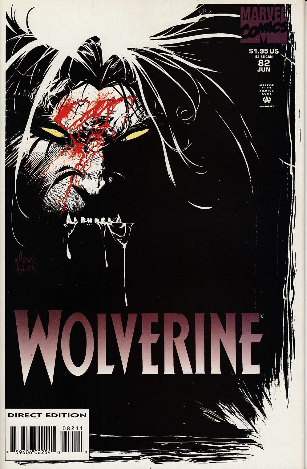 Wolverine #82 Fine (6.0) Marvel Comic] LARGE