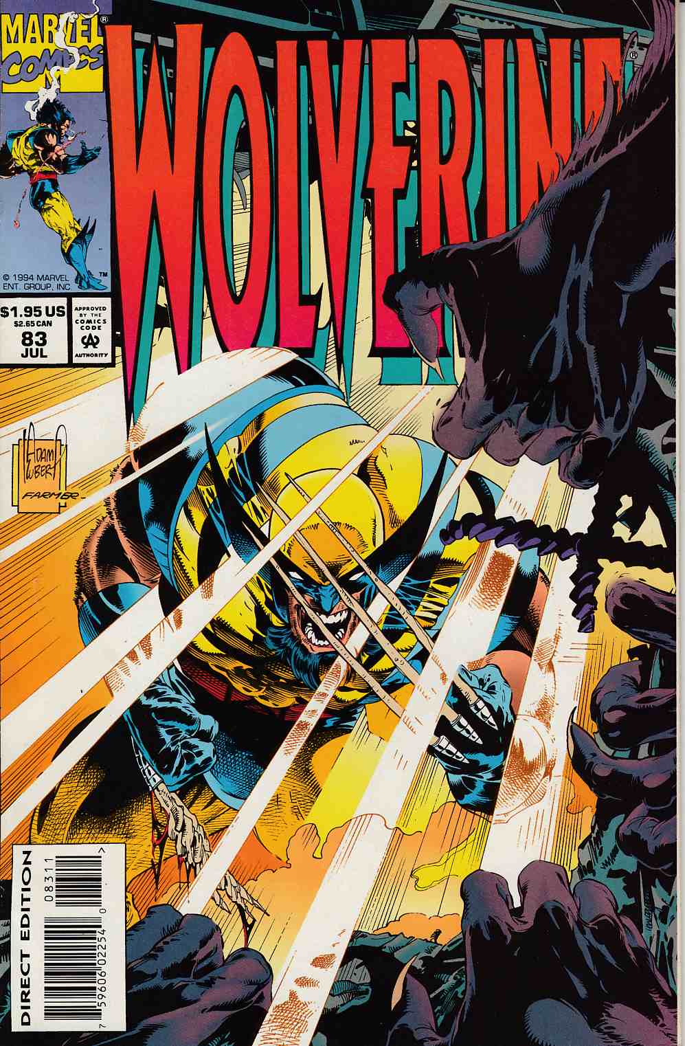 Wolverine #83 Fine (6.0) [Marvel Comic] LARGE