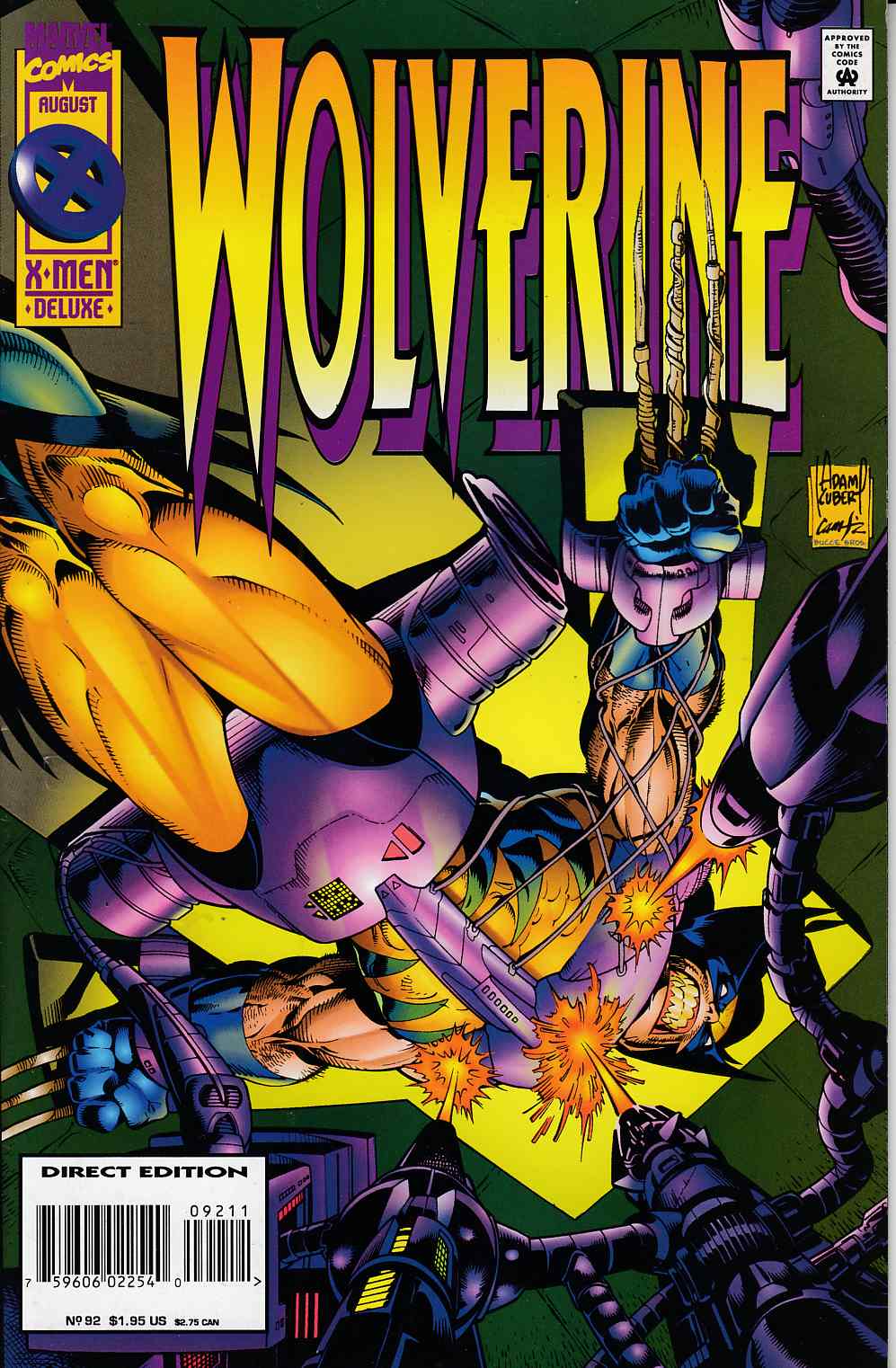 Wolverine #92 Very Fine (8.0) [Marvel Comic] LARGE