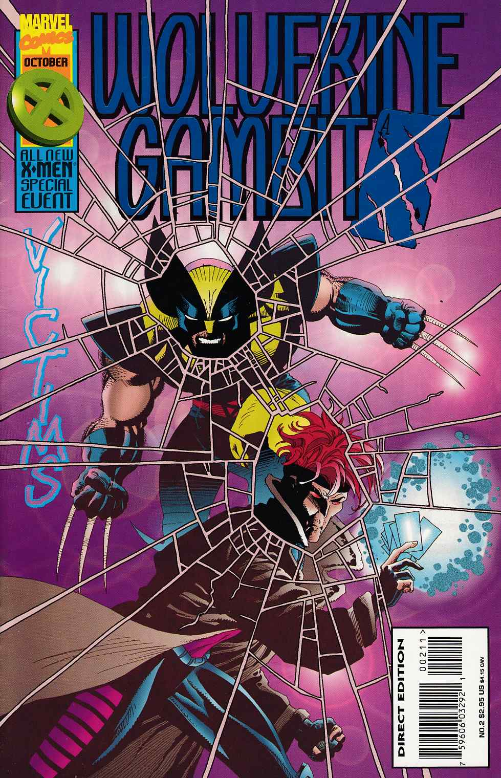 Wolverine Gambit Victims #2 Very Fine (8.0) [Marvel Comic] LARGE