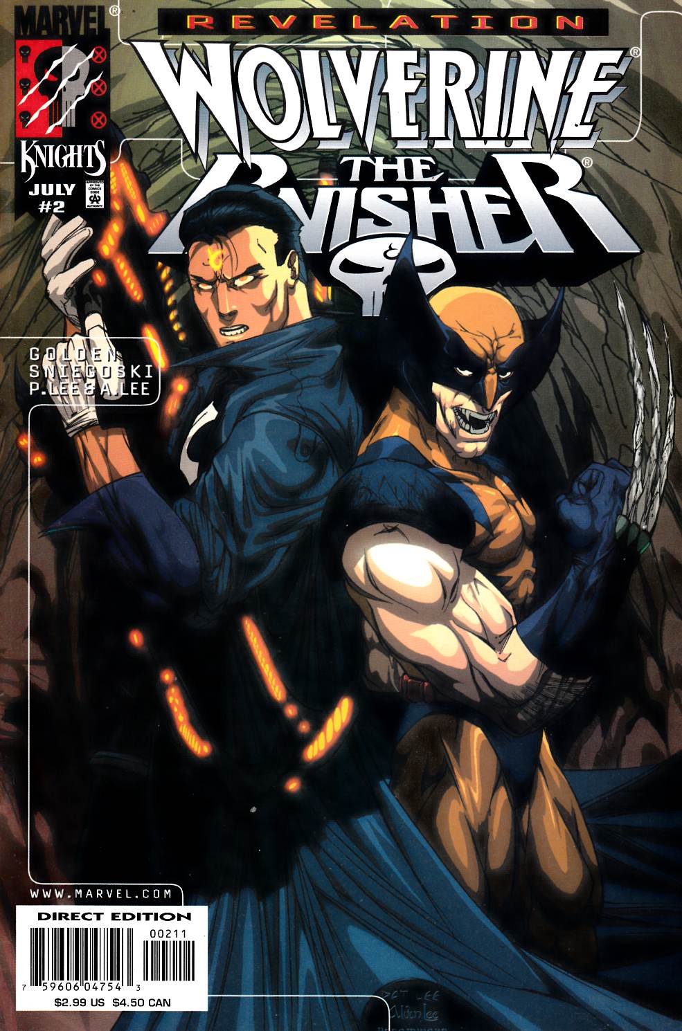 Wolverine Punisher Revelation #2 Near Mint (9.4) [Marvel Comic] THUMBNAIL