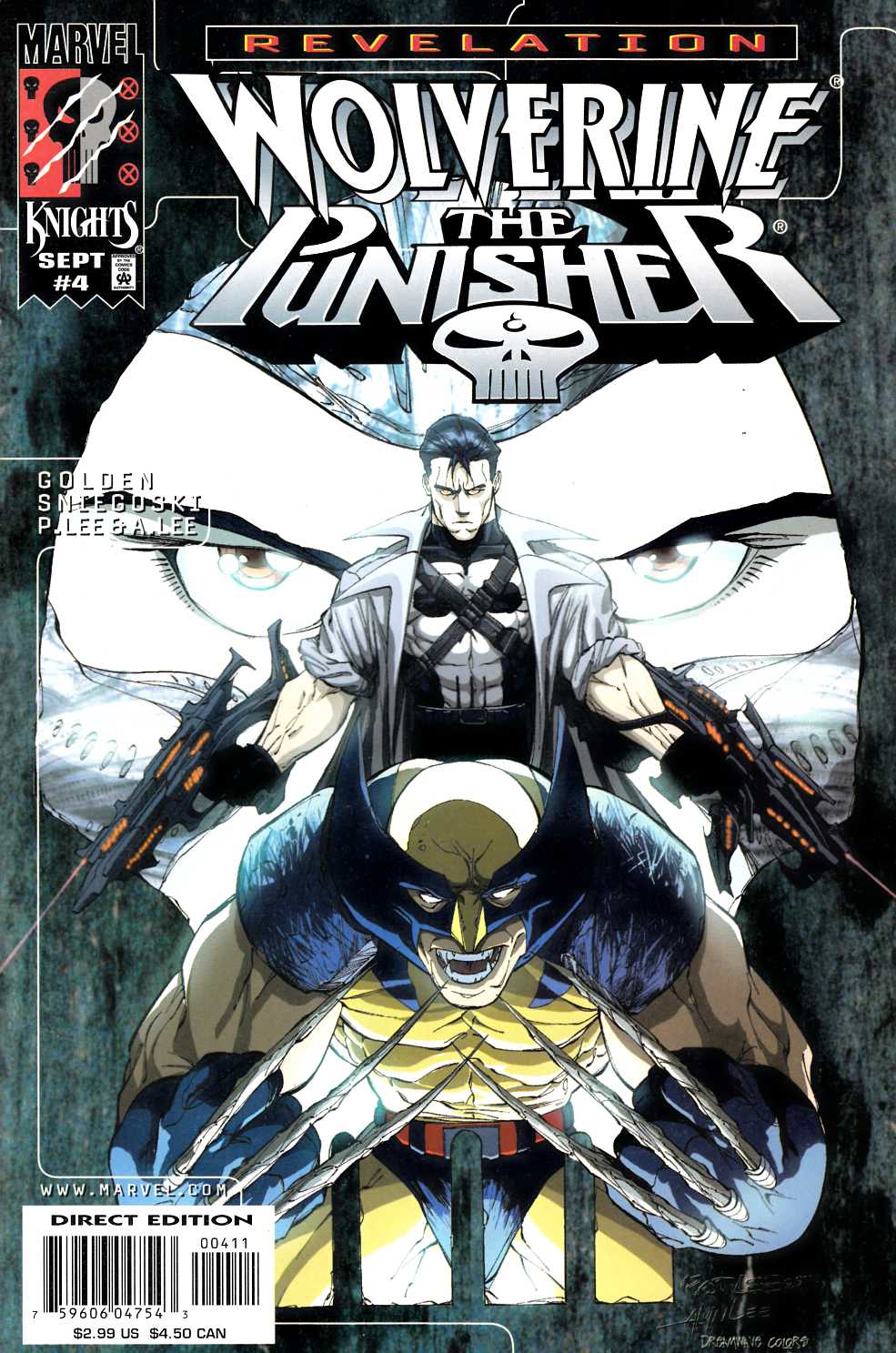 Wolverine Punisher Revelation #4 Near Mint (9.4) [Marvel Comic] LARGE