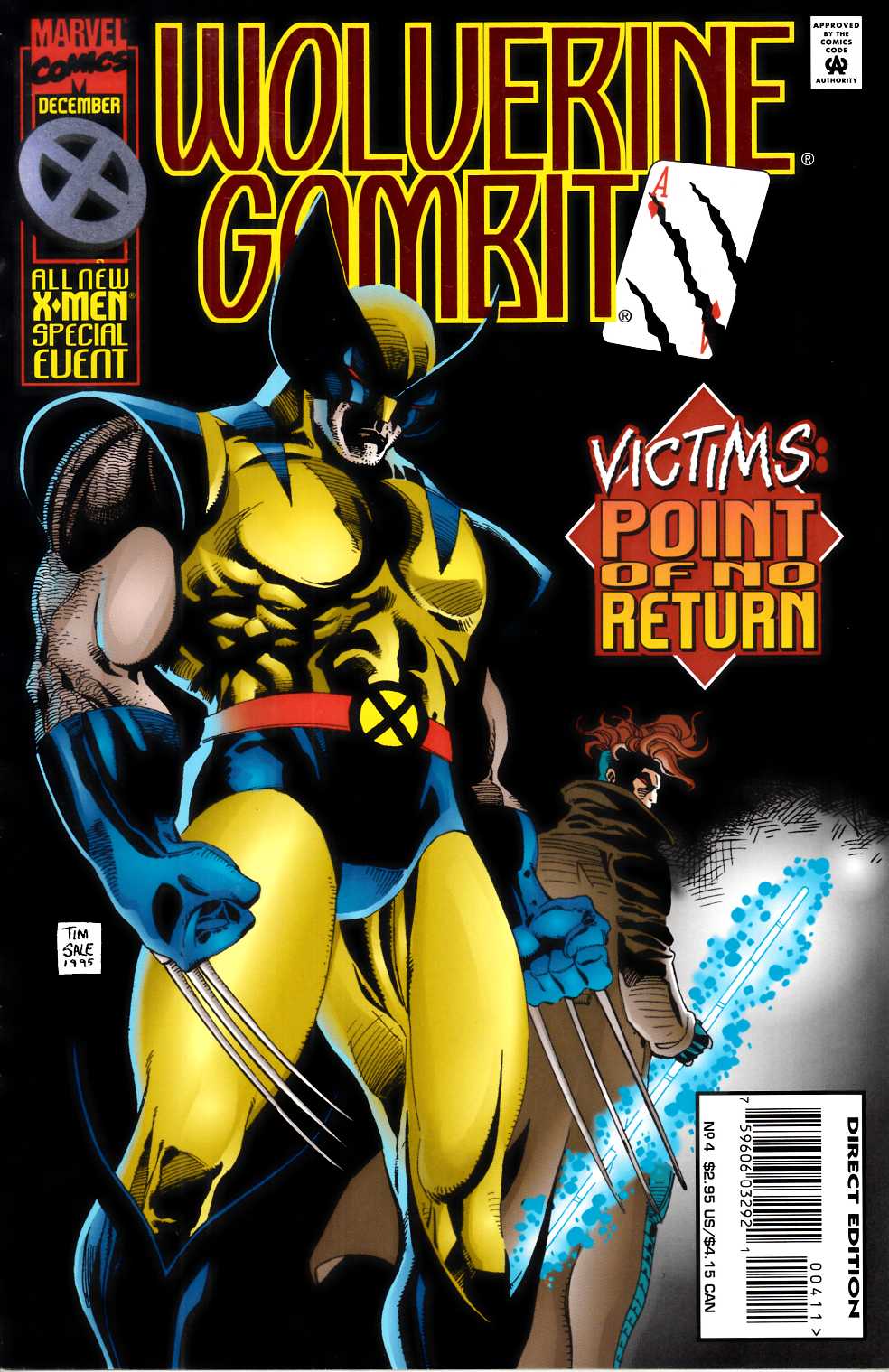 Wolverine Gambit Victims #4 Very Fine (8.0) [Marvel Comic] LARGE