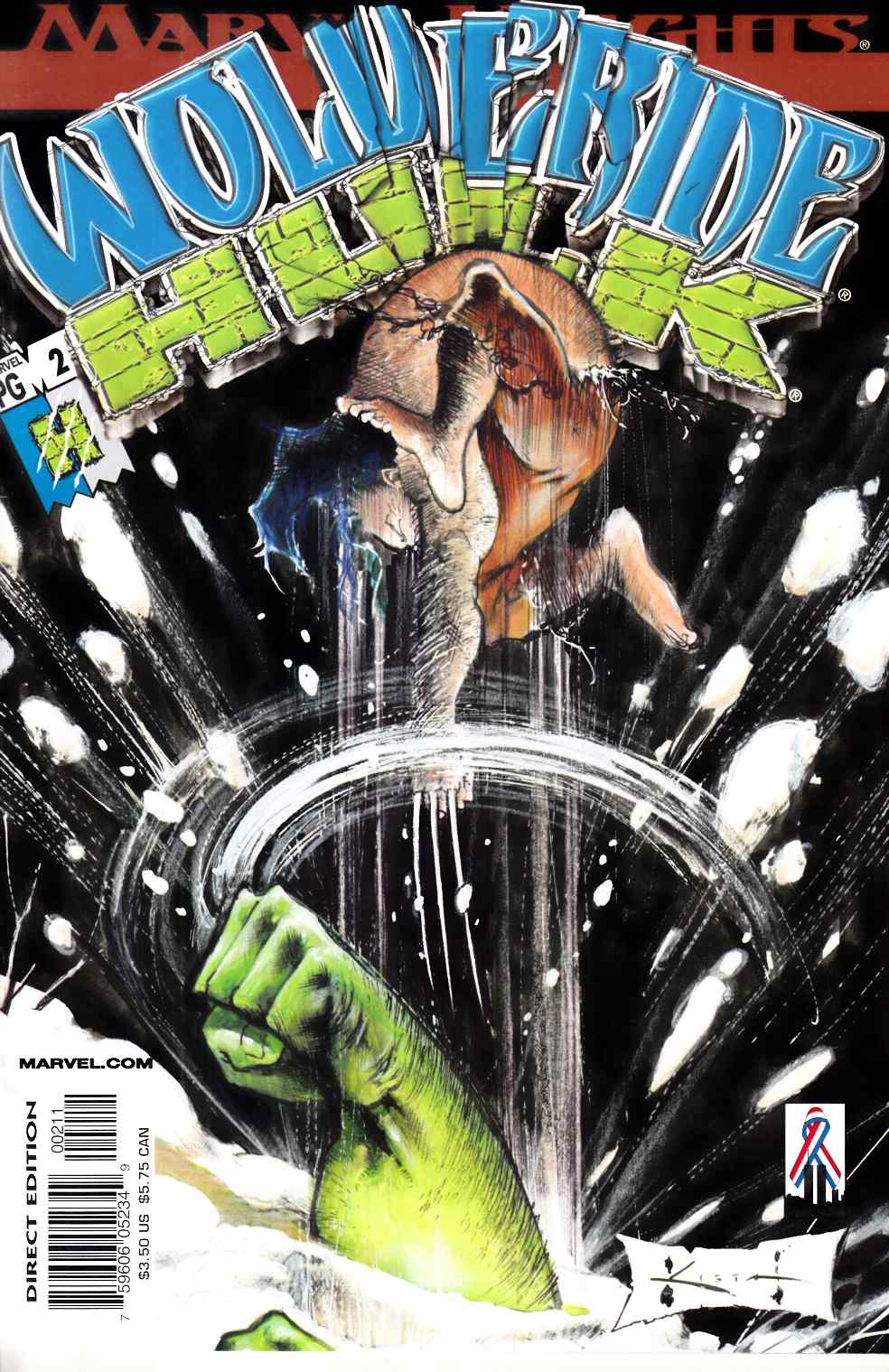 Wolverine Hulk #2 Very Fine (8.0) [Marvel Comic] LARGE