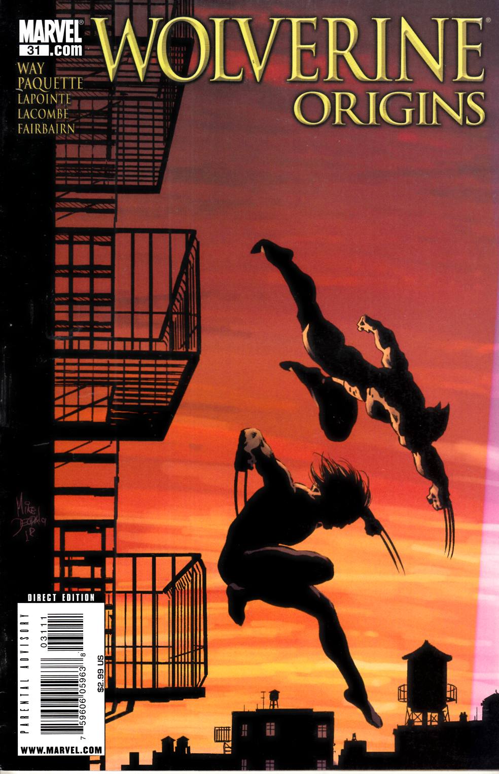 Wolverine Origins #31 Very Good (4.0) [Marvel Comic] LARGE