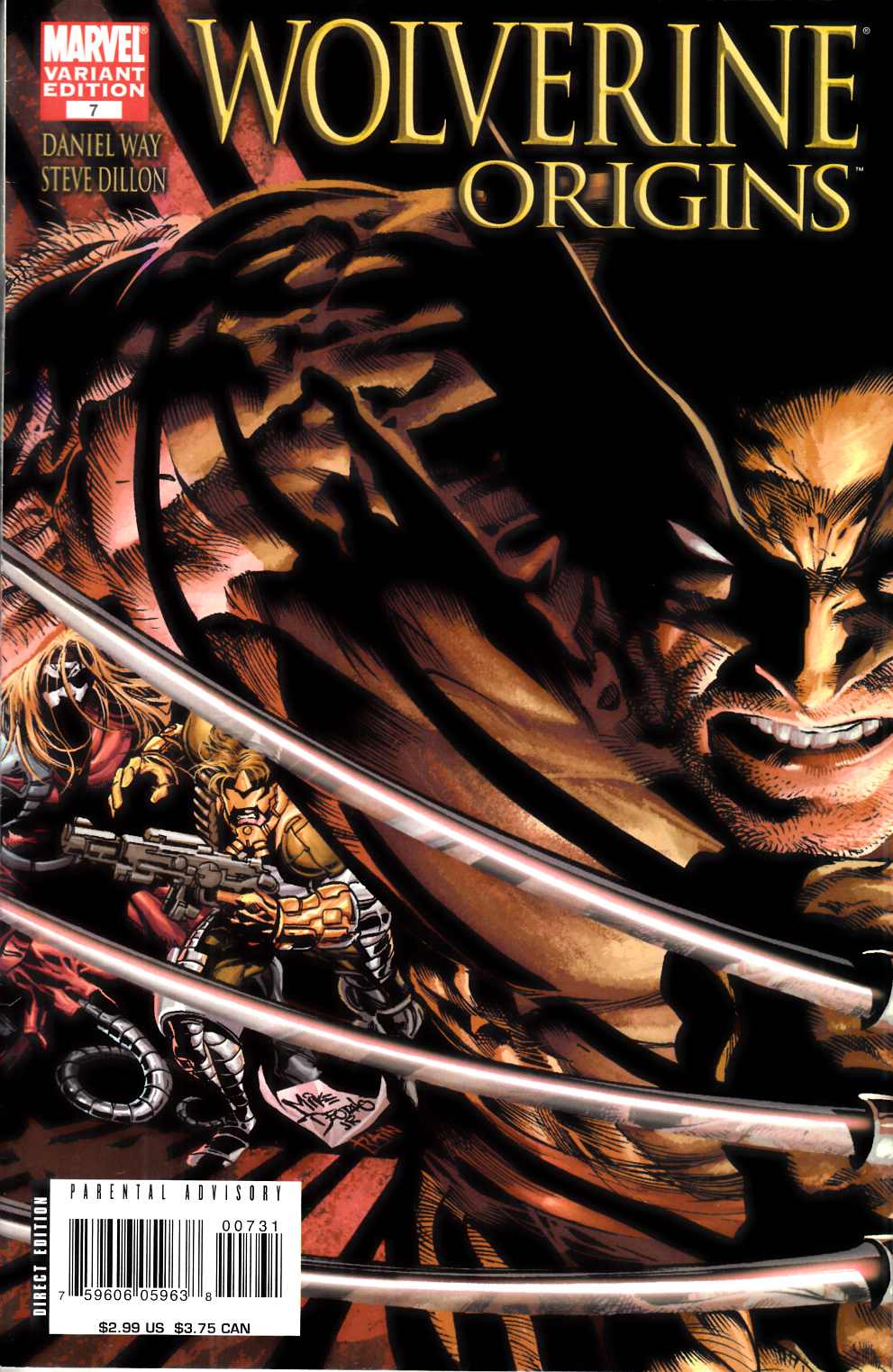 Wolverine Origins #7 Deodato Variant Cover Very Fine (8.0) [Marvel Comic] THUMBNAIL