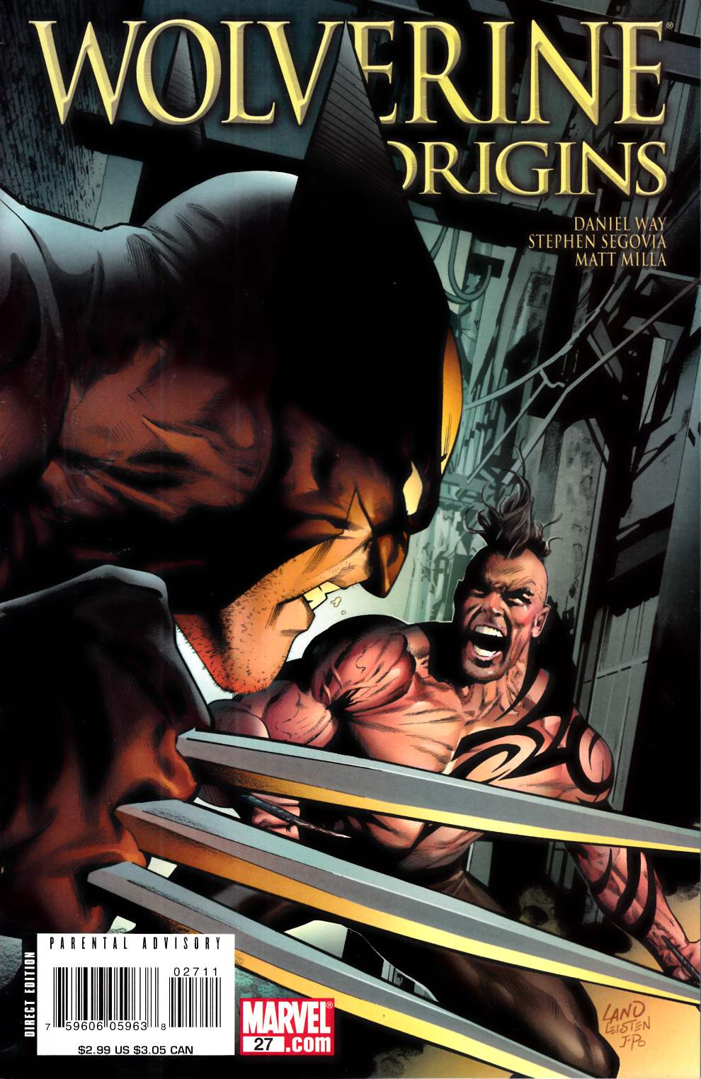 Wolverine Origins #27 Near Mint Minus (9.2) [Marvel Comic] THUMBNAIL