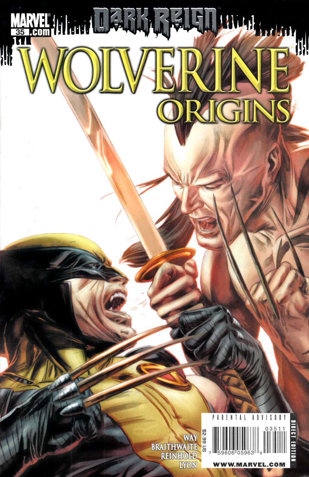 Wolverine Origins #35 Very Fine (8.0) [Marvel Comic] LARGE