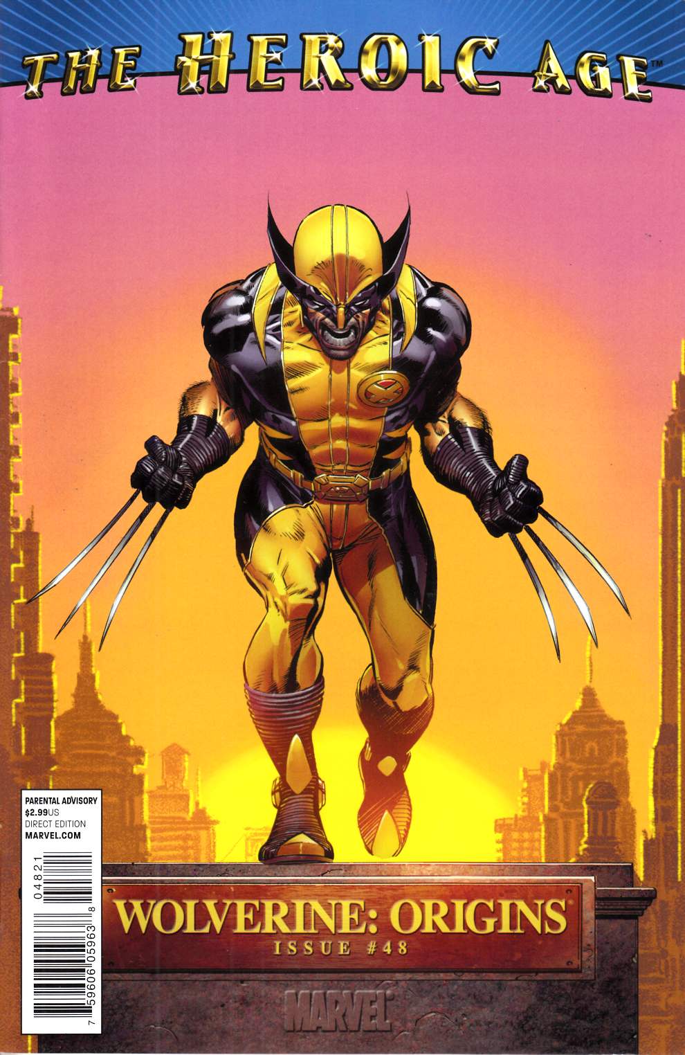 Wolverine Origins #48 Heroic Age Variant Cover Near Mint (9.4) [Marvel Comic] LARGE