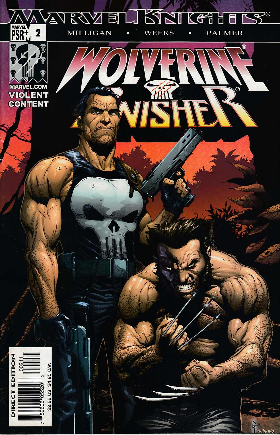 Wolverine Punisher #2 Fine (6.0) [Marvel Comic] LARGE