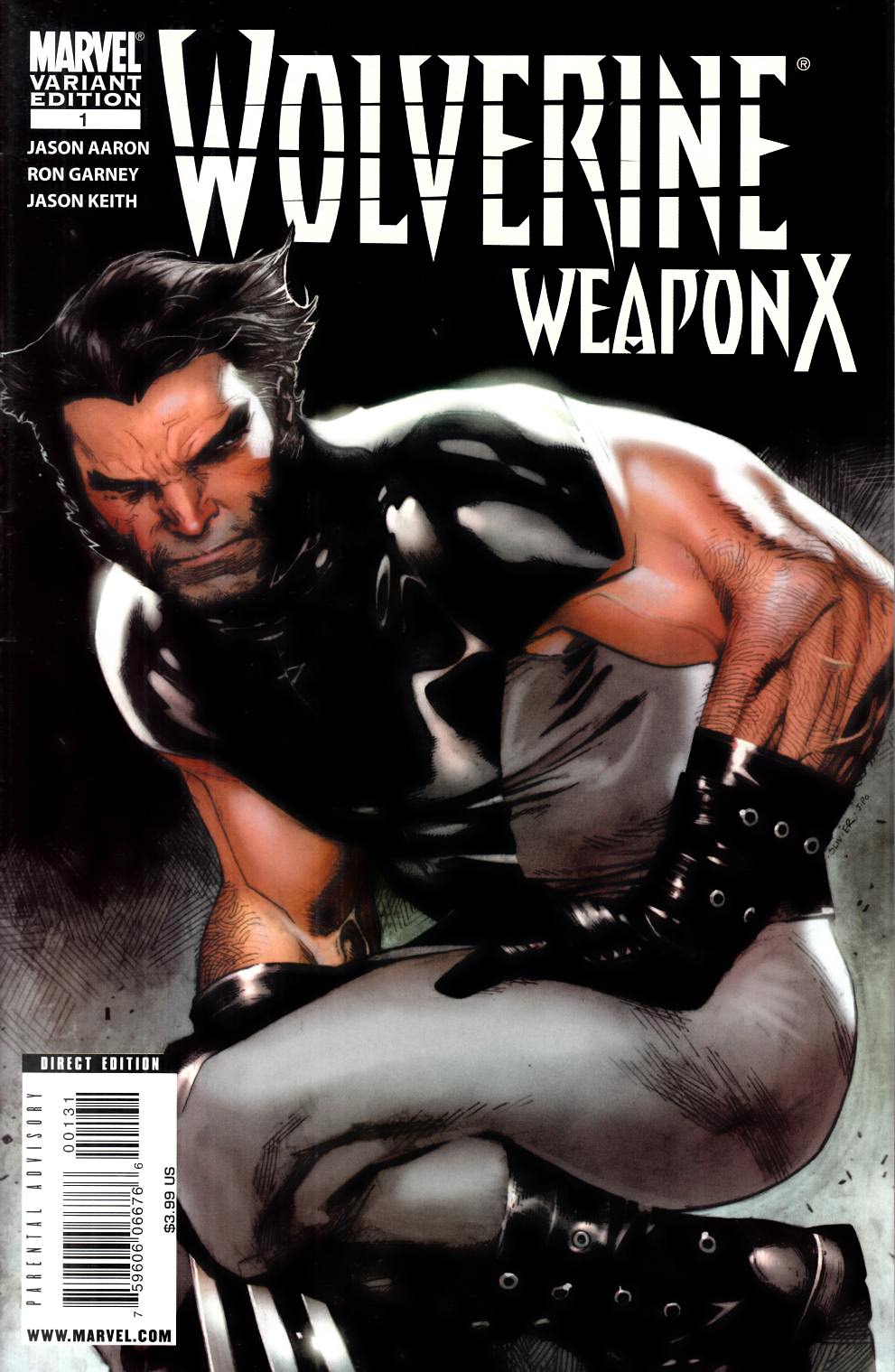 Wolverine Weapon X #1 Coipel Variant Cover Very Fine (8.0) [Marvel Comic] THUMBNAIL