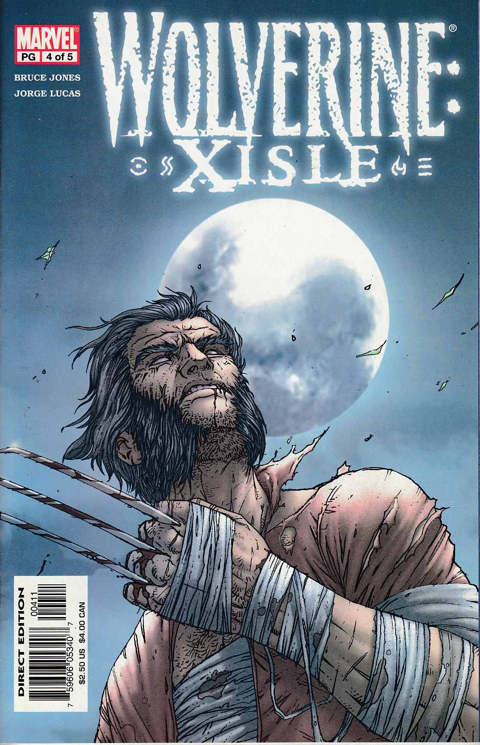 Wolverine Xisle #4 Very Fine (8.0) [Marvel Comic] LARGE