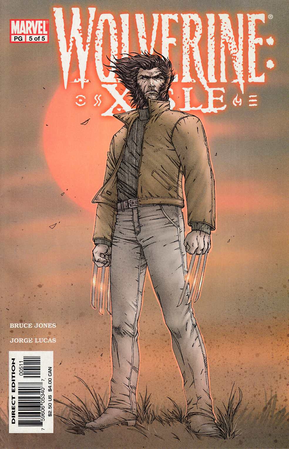 Wolverine Xisle #5 Very Fine (8.0) [Marvel Comic] THUMBNAIL