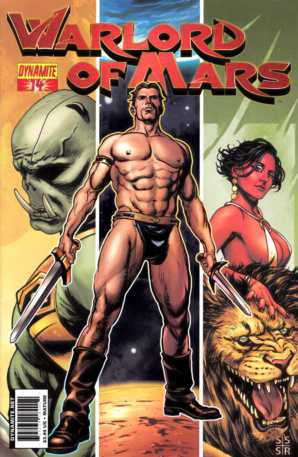 Warlord of Mars #14 Sadowski Cover Very Fine (8.0) [Dynamite Comic] THUMBNAIL