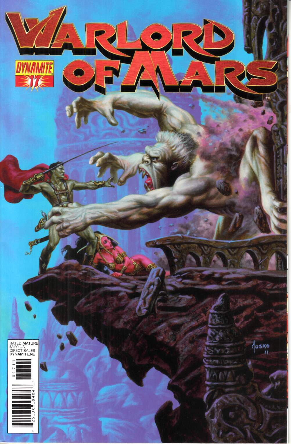 Warlord of Mars #17 Cover A  Jusko Very Fine (8.0) [Dynamite Comic] THUMBNAIL