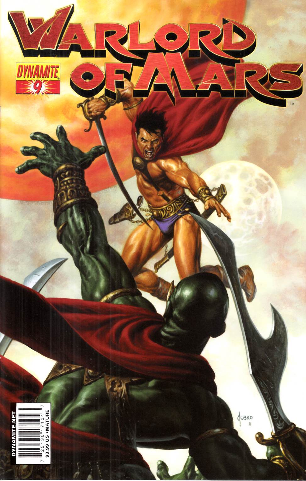 Warlord of Mars #9 Cover A Very Fine (8.0) [Dynamite Comic] LARGE