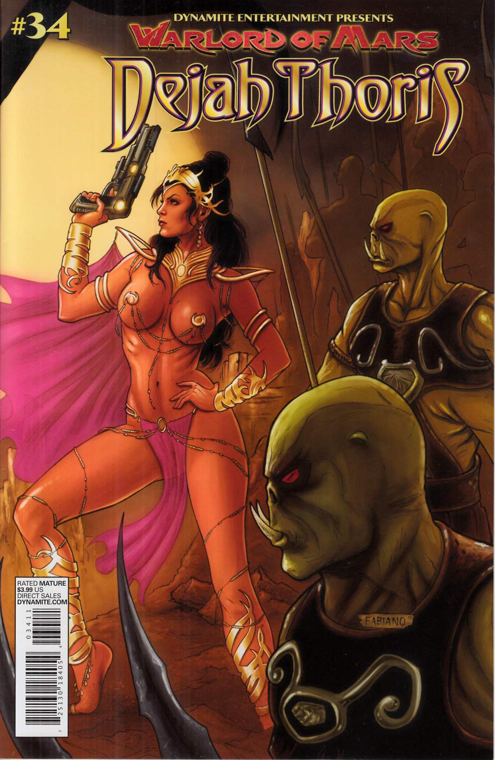 Warlord of Mars Dejah Thoris #34 Cover A Near Mint (9.4) [Dynamite Comic] THUMBNAIL