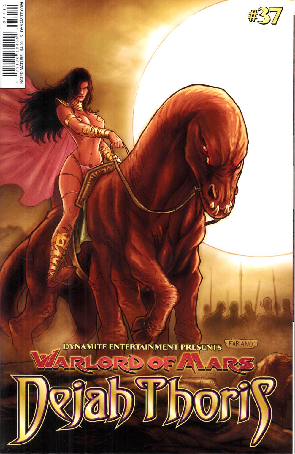 Warlord of Mars Dejah Thoris #37 Cover A Near Mint (9.4) [Dynamite Comic] THUMBNAIL