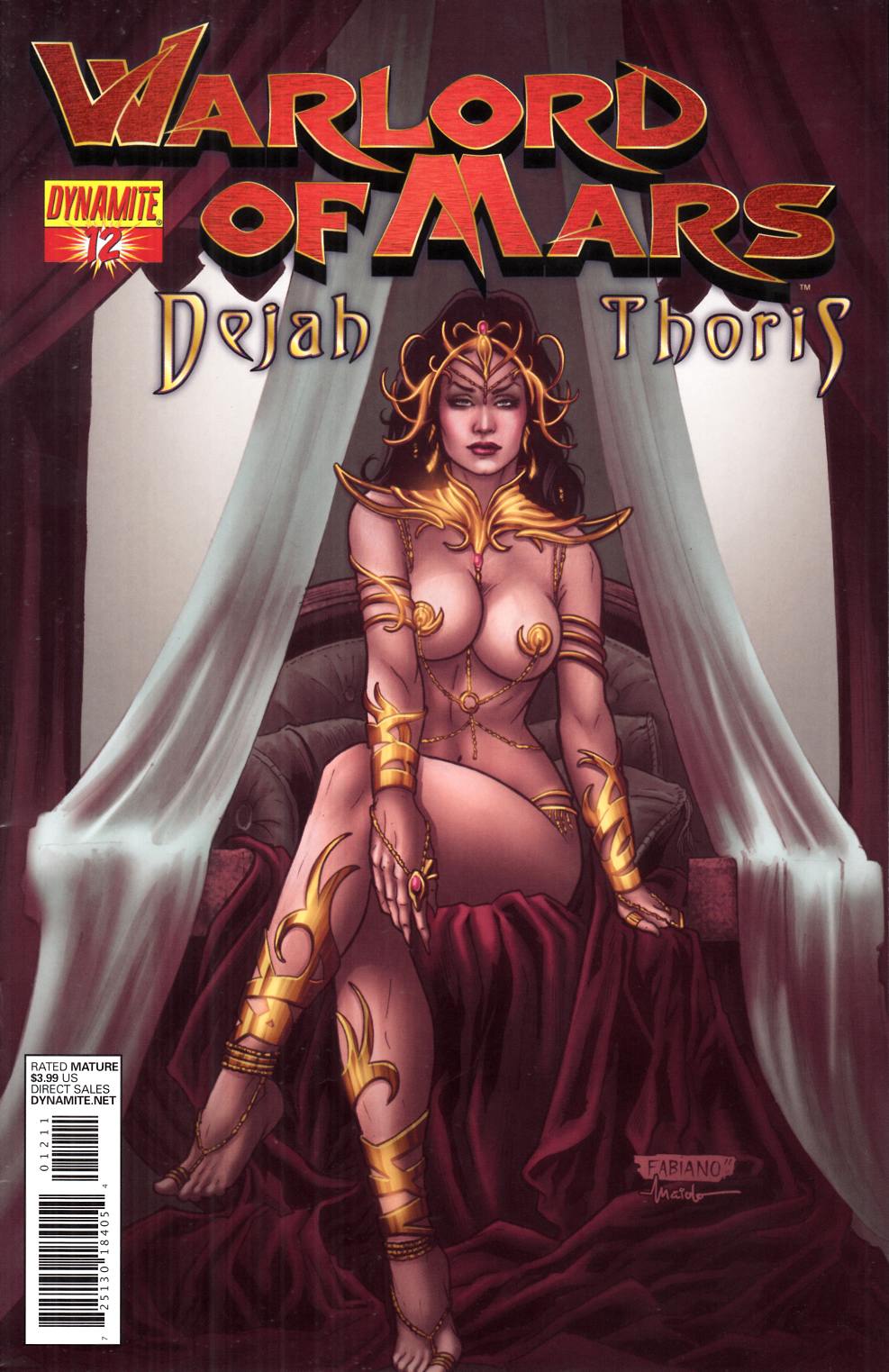 Warlord of Mars Dejah Thoris #12 Cover B Neves Very Fine (8.0) [Dynamite Comic] THUMBNAIL