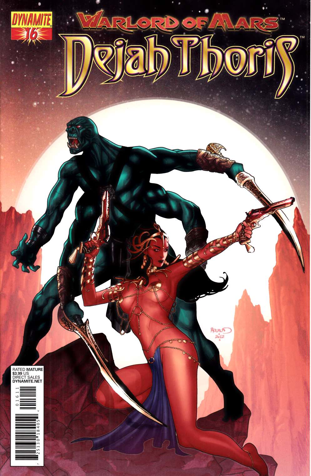 Warlord of Mars Dejah Thoris #16 Cover A Near Mint (9.4) [Dynamite Comic] THUMBNAIL