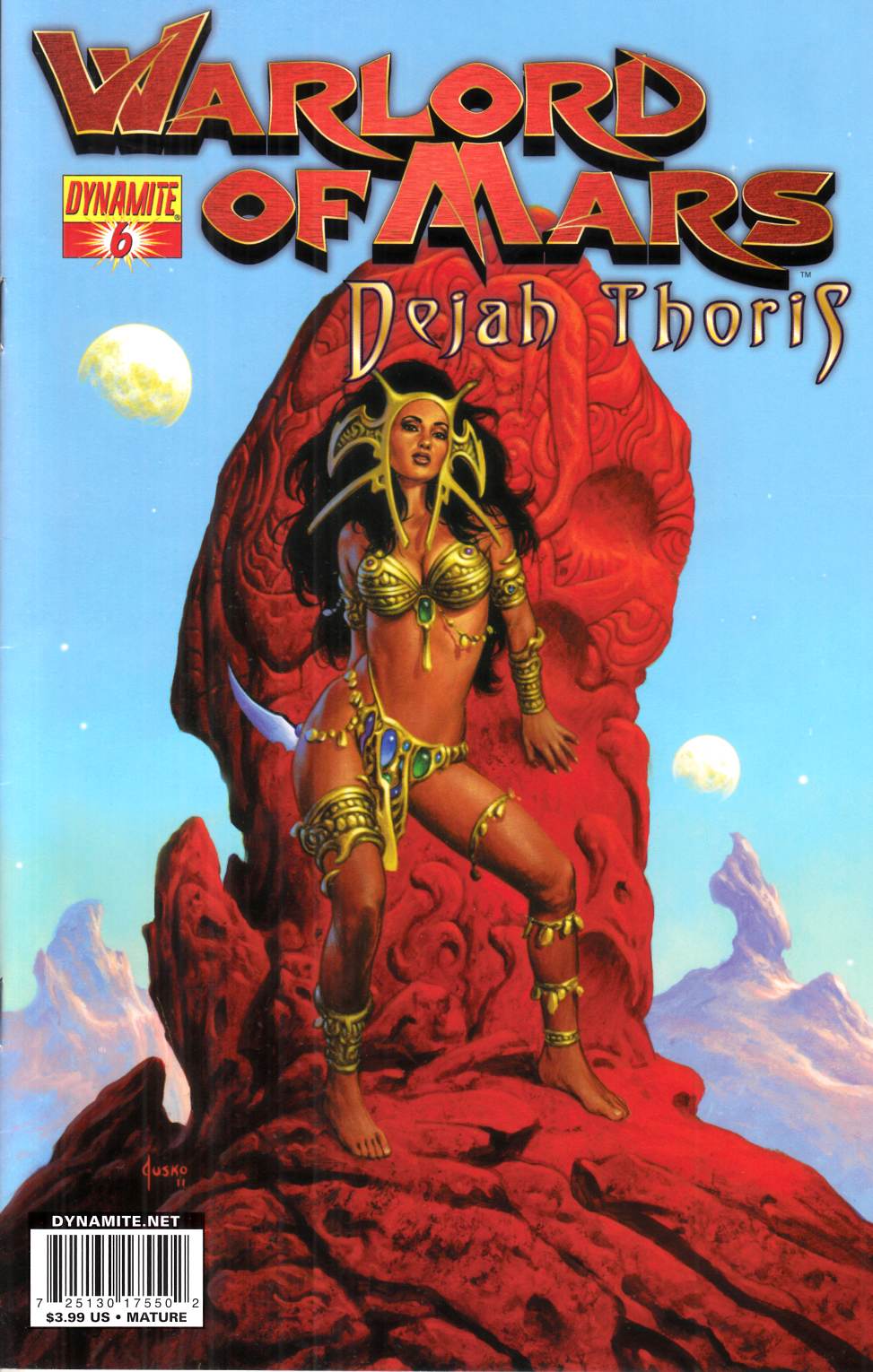 Warlord of Mars Dejah Thoris #6 Cover A Near Mint (9.4) [Dynamite Comic] THUMBNAIL
