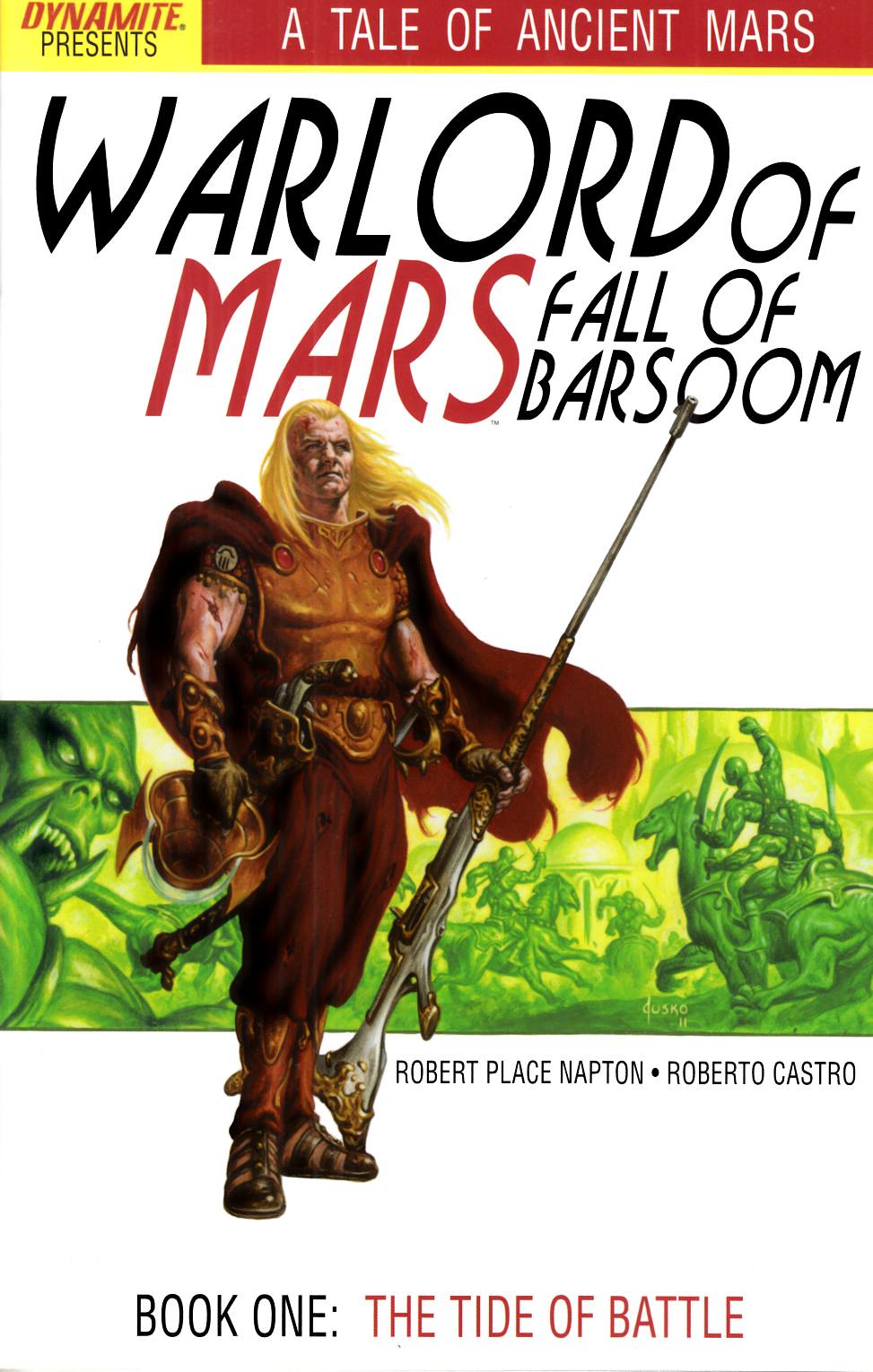 Warlord of Mars Fall of Barsoom #1 Cover A Near Mint (9.4) [Dynamite Comic] THUMBNAIL