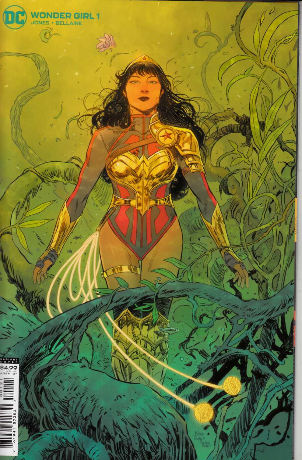 Wonder Girl #1 Evely Variant Cover Near Mint (9.4) [DC Comic] LARGE