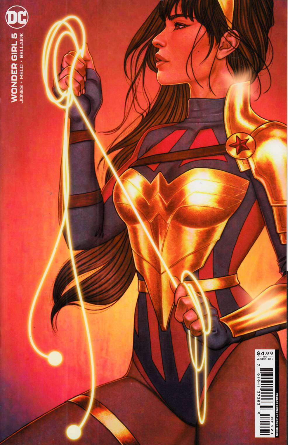 Wonder Girl #5 Frison Variant Cover Near Mint (9.4) [DC Comic] LARGE