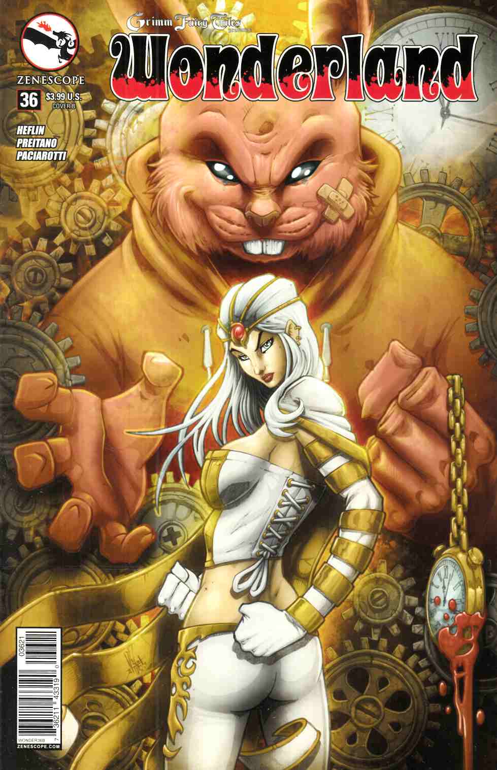 Wonderland #36 Cover B- El Tabanas [Zenescope Comic] THUMBNAIL