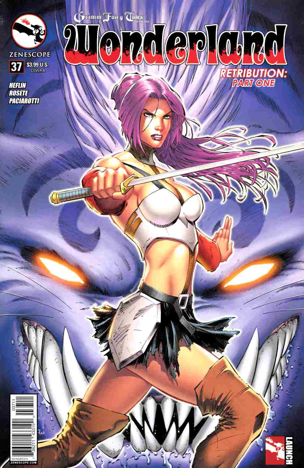 Wonderland #37 Cover A- Metcalf [Zenescope Comic] THUMBNAIL