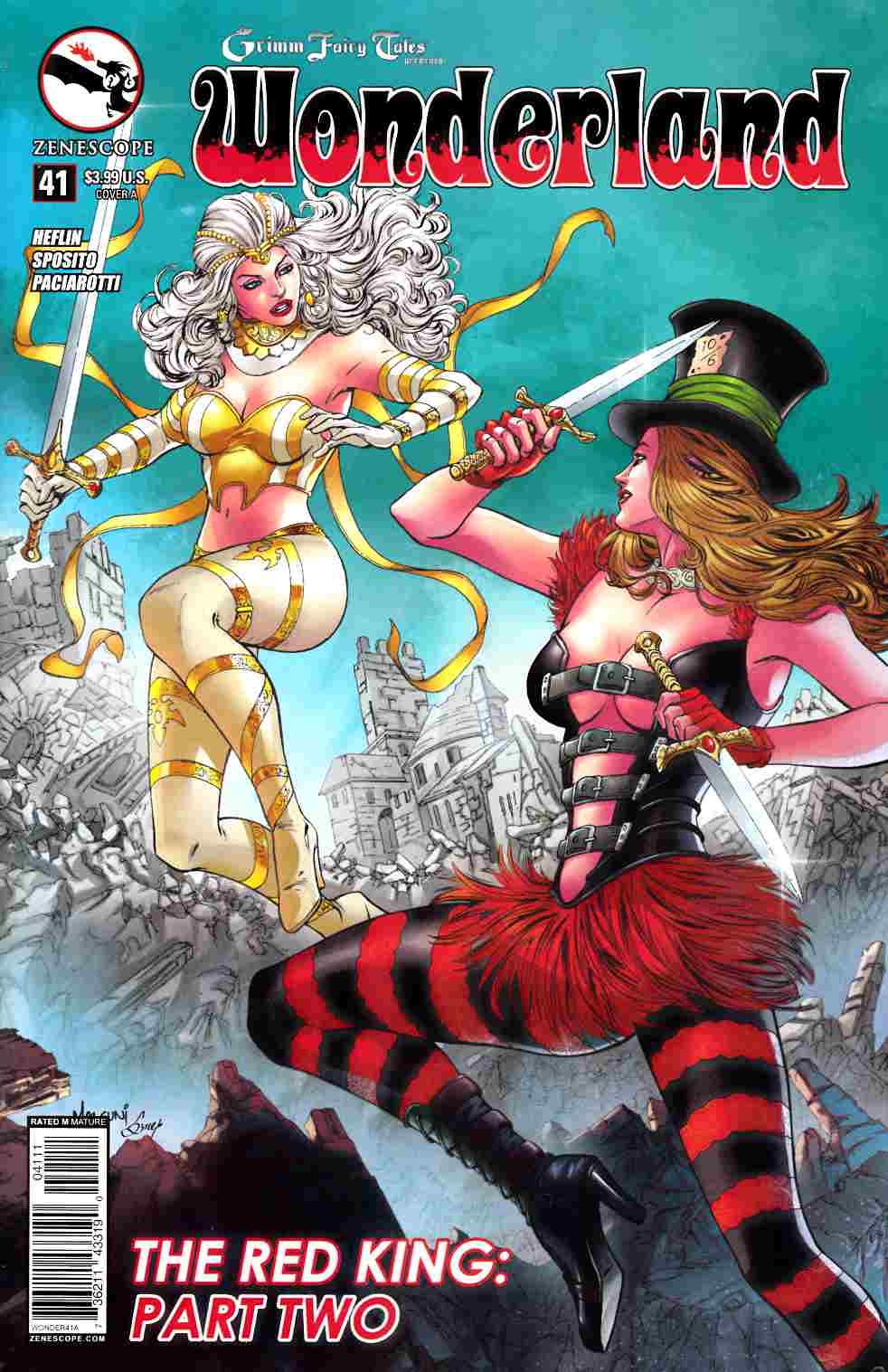 GFT Wonderland #41 Cover A- Malsuni [Zenescope Comic] THUMBNAIL