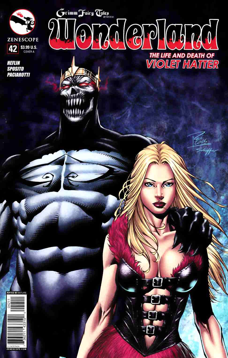 Wonderland #42 Cover A- Rei [Zenescope Comic] THUMBNAIL