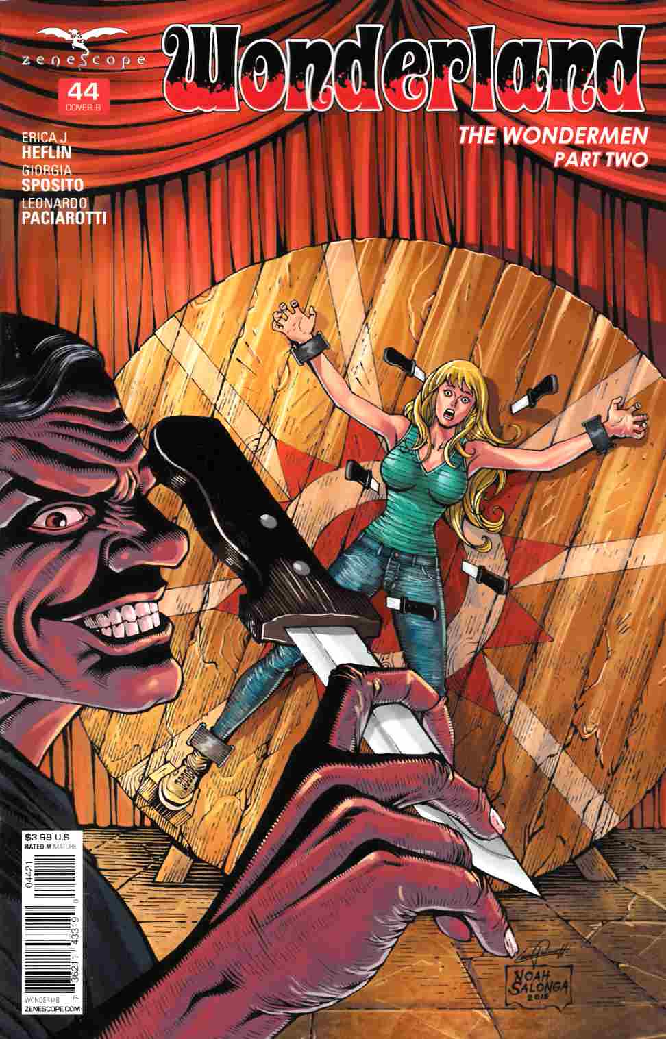 Wonderland #44 Cover B- Salonga [Zenescope Comic] THUMBNAIL