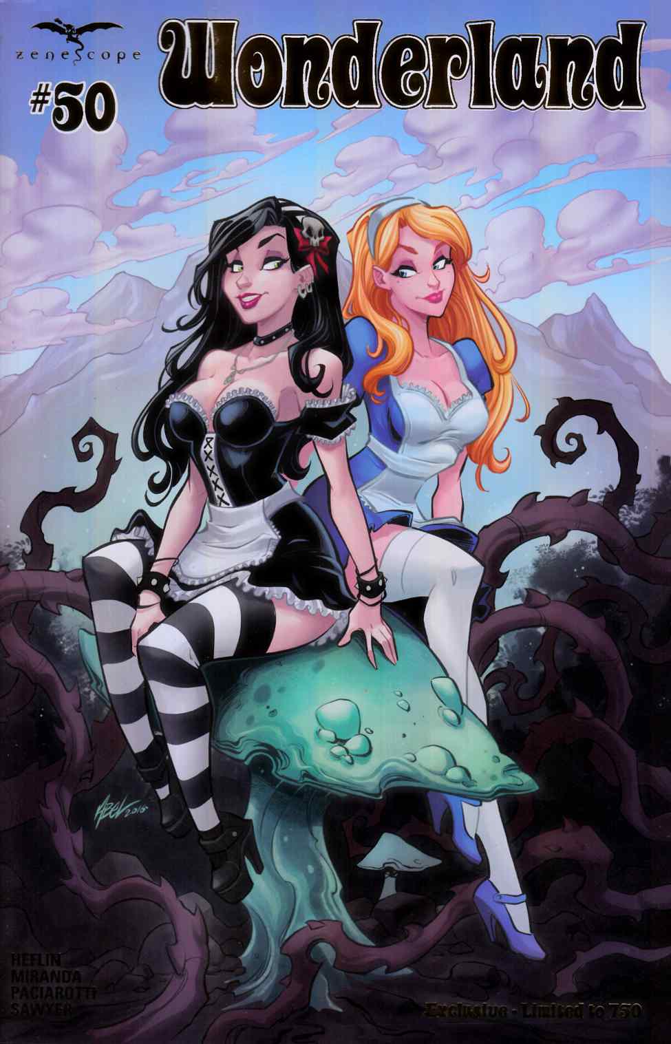 GFT Wonderland #50 Cover F- Previews Edition [Zenescope Comic] THUMBNAIL