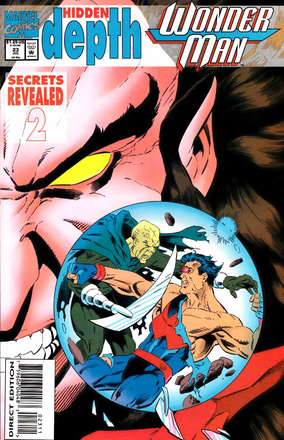 Wonder Man #23 Near Mint (9.4) [Marvel Comic] LARGE