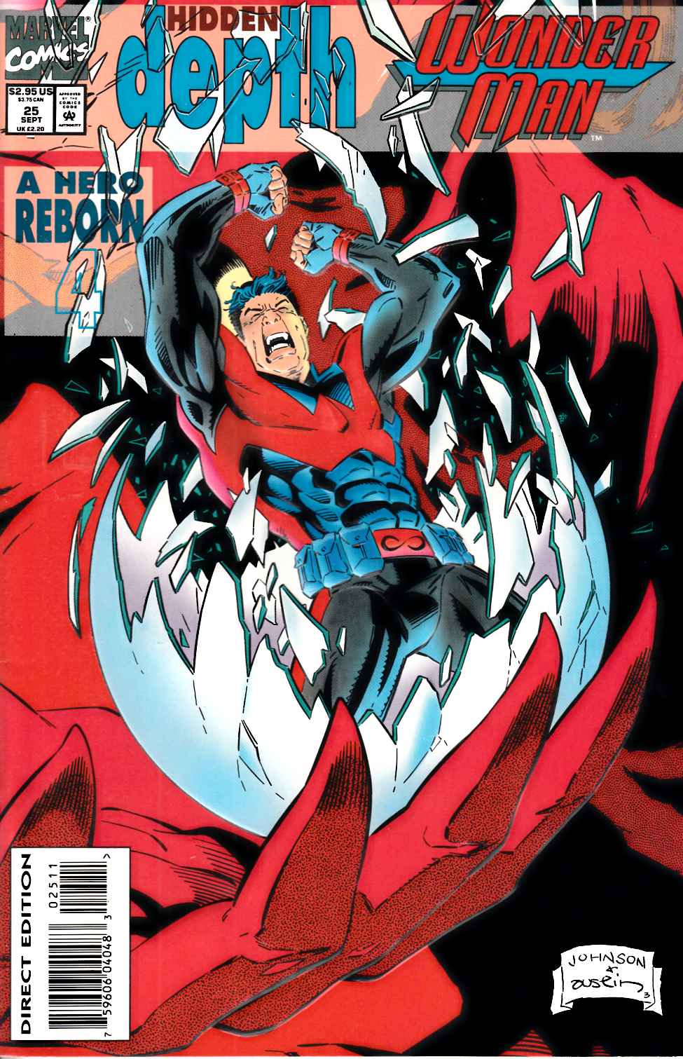 Wonder Man #25 Very Fine (8.0) [Marvel Comic] THUMBNAIL