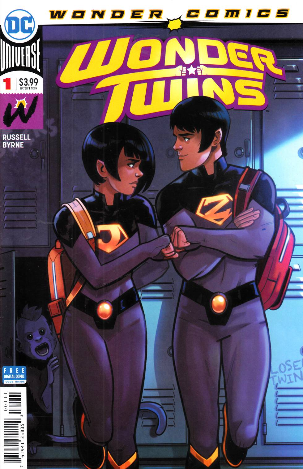Wonder Twins #1 Near Mint (9.4) [DC Comic] THUMBNAIL