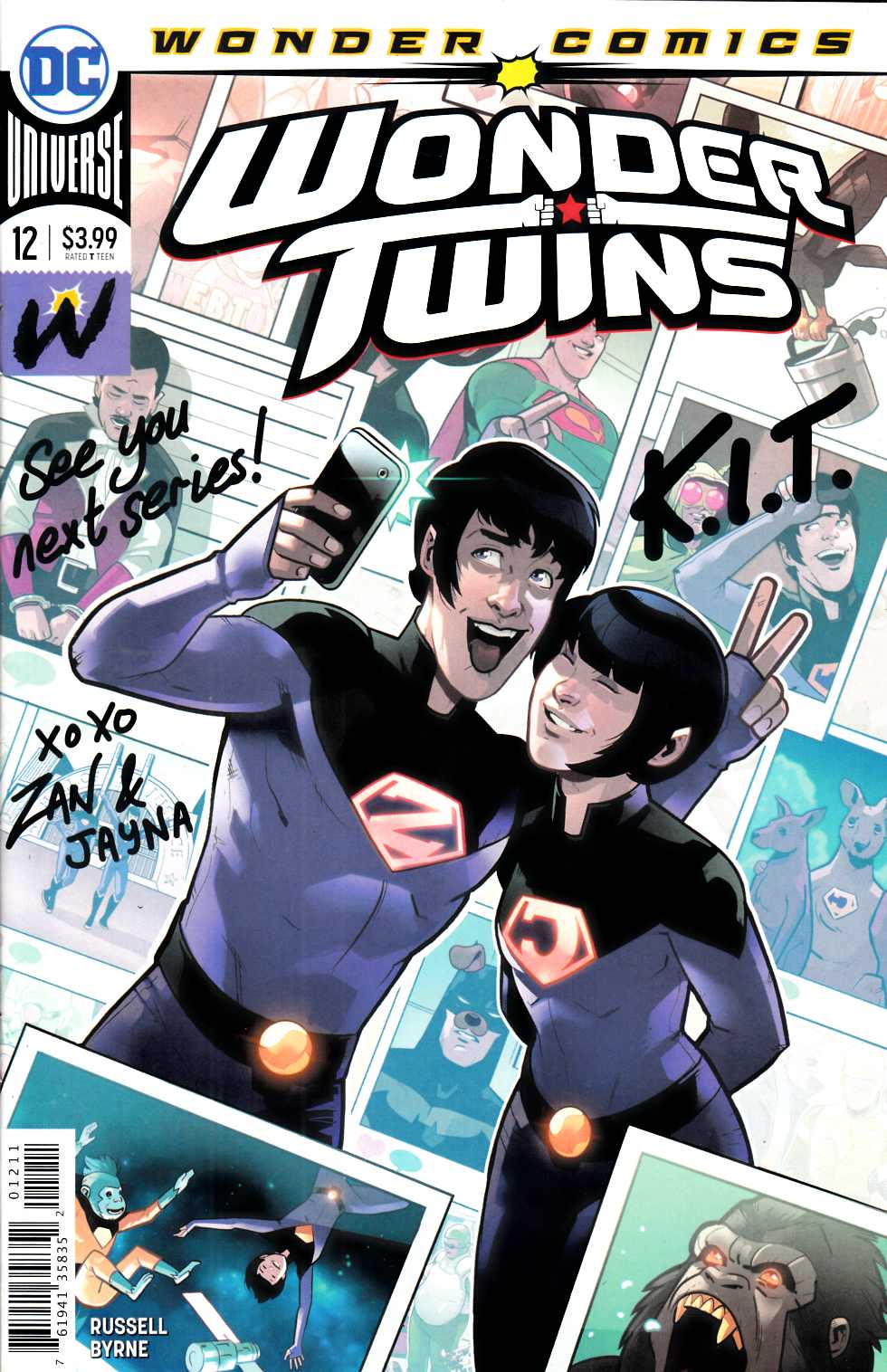 Wonder Twins #12 Near Mint (9.4) [DC Comic] THUMBNAIL