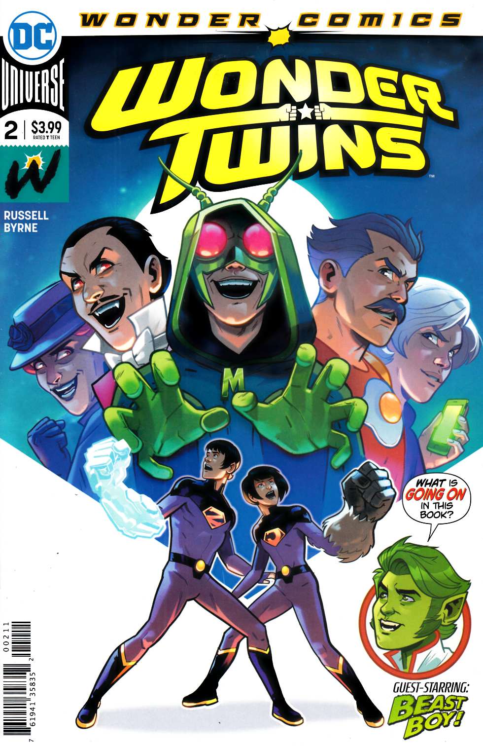 Wonder Twins #2 Near Mint (9.4) [DC Comic] THUMBNAIL