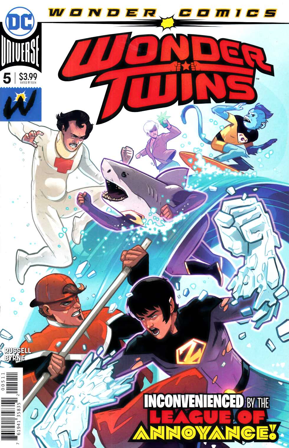 Wonder Twins #5 Near Mint (9.4) [DC Comic] THUMBNAIL
