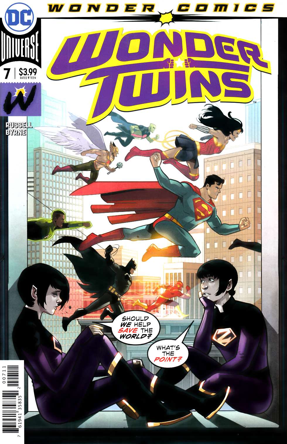 Wonder Twins #7 Near Mint (9.4) [DC Comic] THUMBNAIL