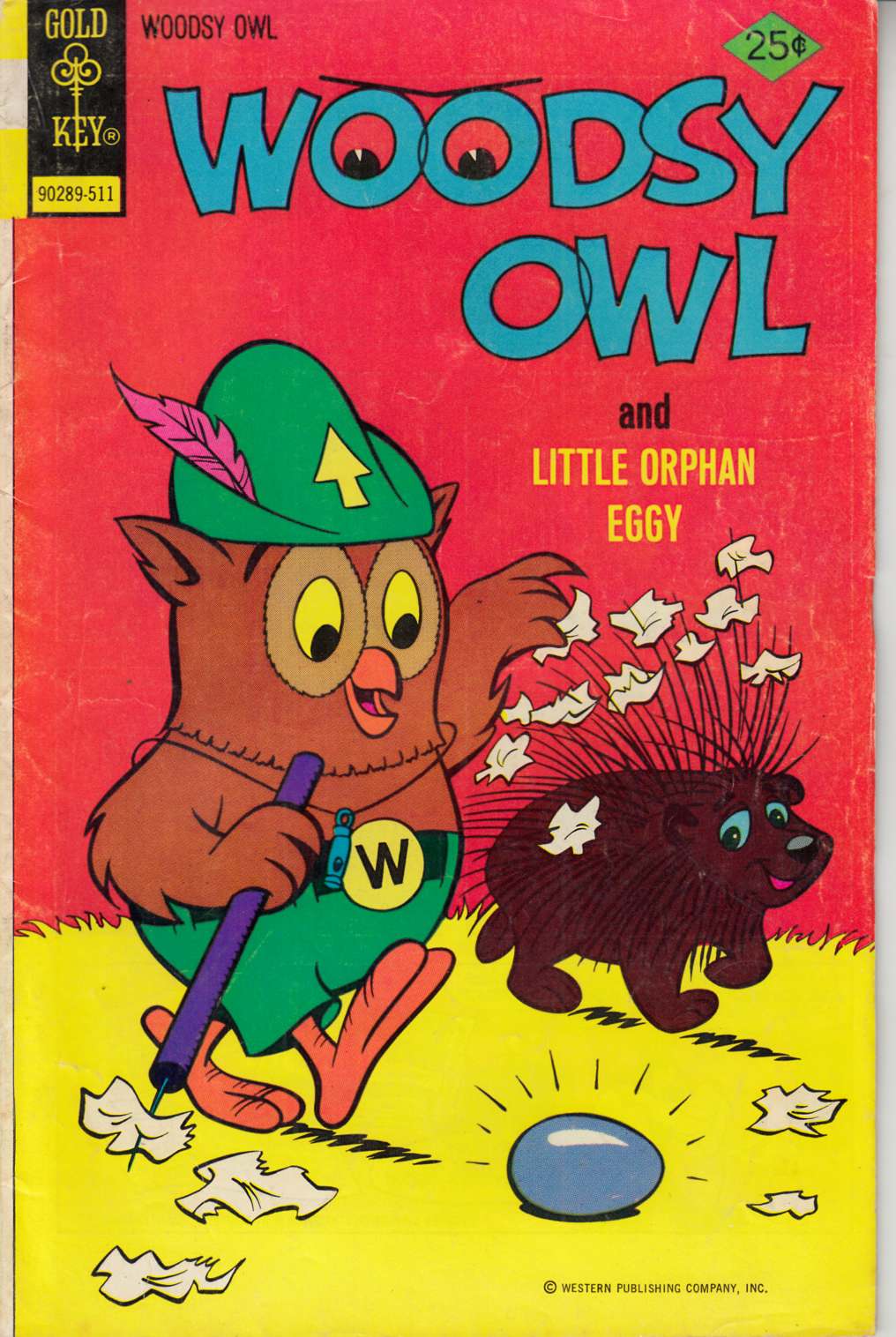 Woodsy Owl #9 Very Good (4.0) [Gold Key Comic] LARGE