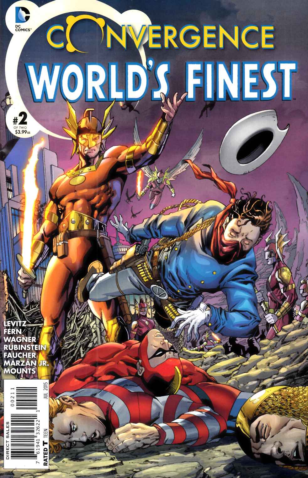 Convergence Worlds Finest Comics #2 [DC Comic] THUMBNAIL