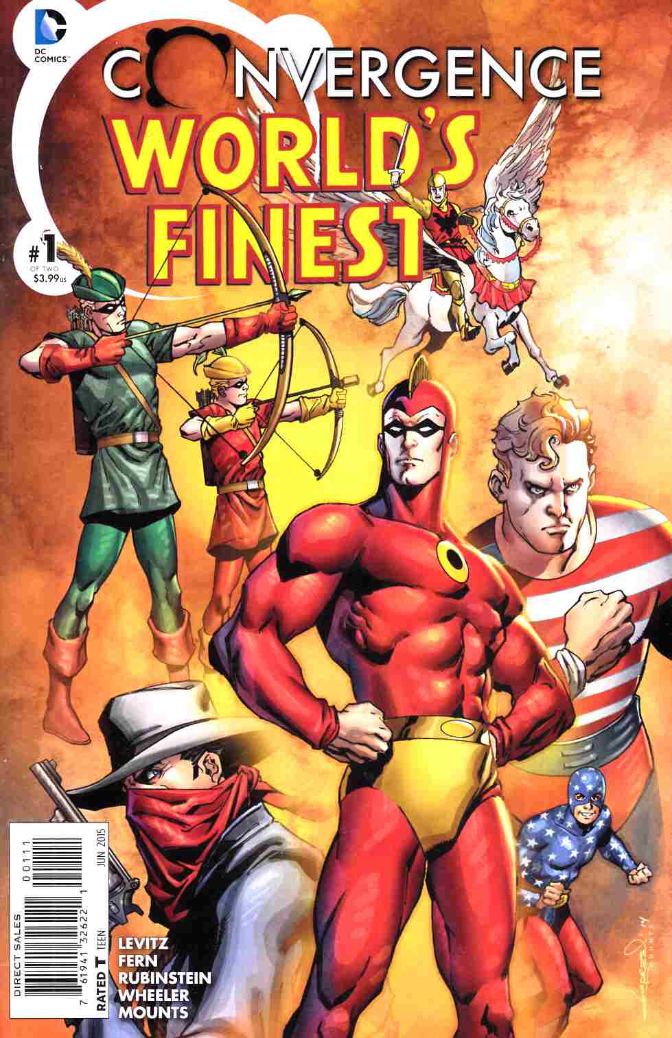 Convergence Worlds Finest Comics #1 [DC Comic] LARGE