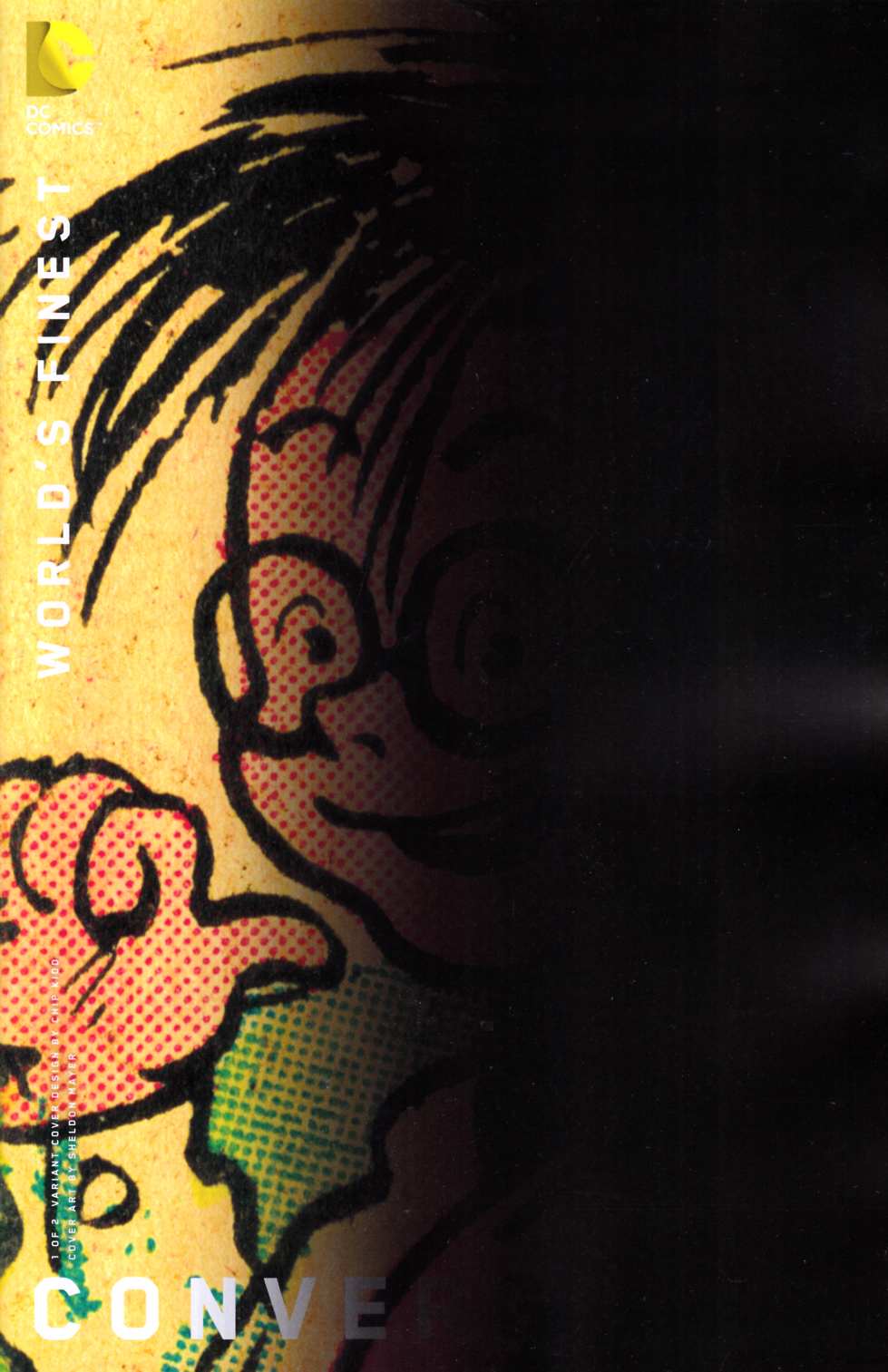 Convergence Worlds Finest Comics #1 Chip Kidd Variant Cover [DC Comic] THUMBNAIL