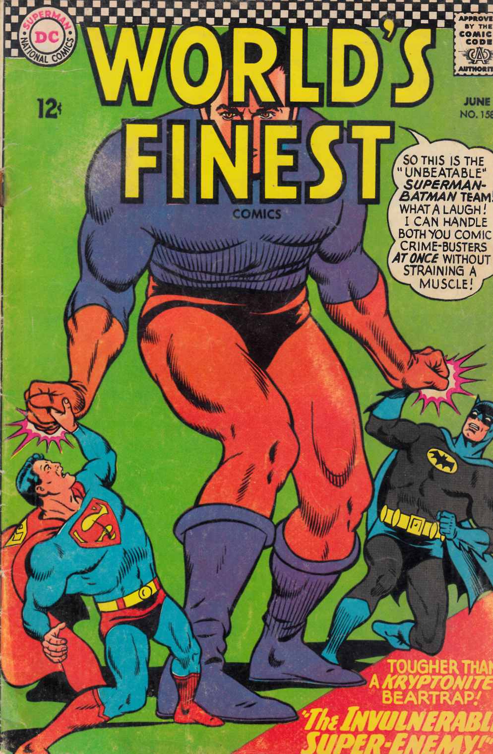 Worlds Finest #158 Good (2.0) [DC Comic] THUMBNAIL