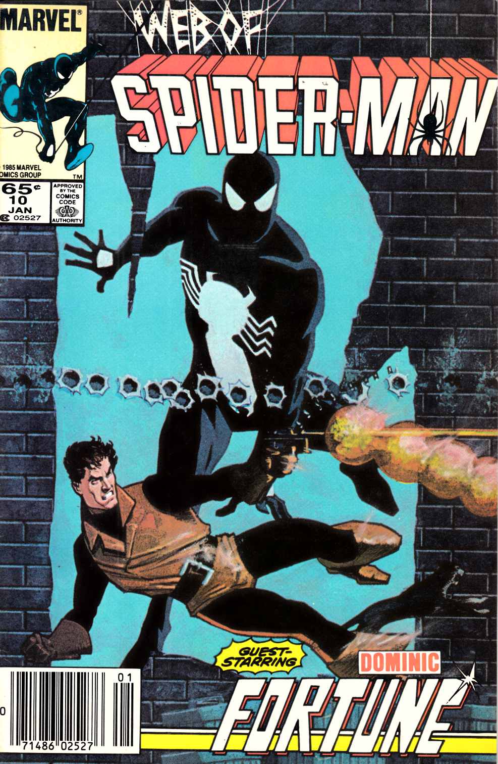 Web of Spider-Man #10 Newsstand Edition Very Fine (8.0) [Marvel Comic] LARGE