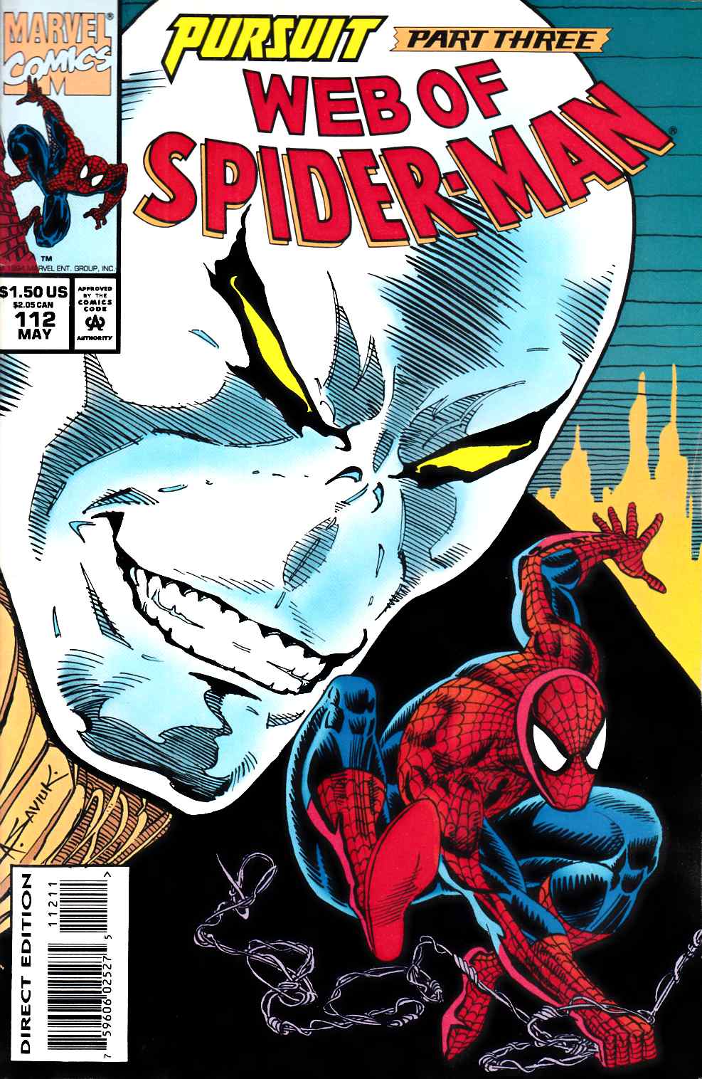 Web of Spider-Man #112 Very Fine (8.0) [Marvel Comic] LARGE